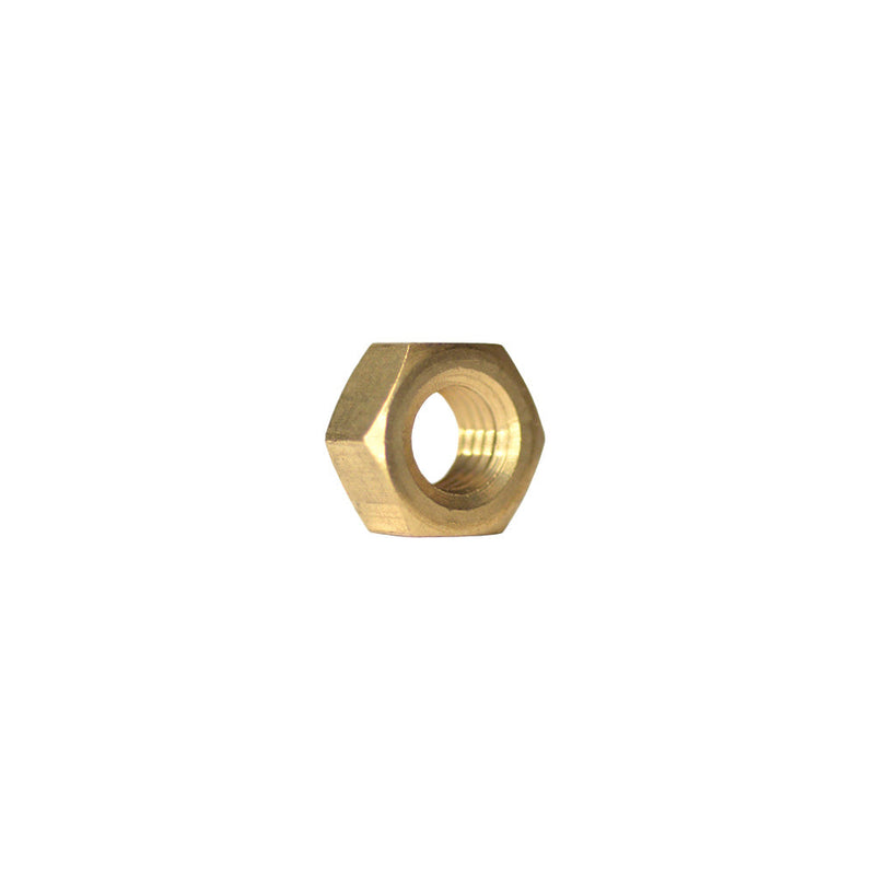 Porsche Brass Hexagon Nut M8x1.0x13 10 Pieces 934BRM08X1-0X13