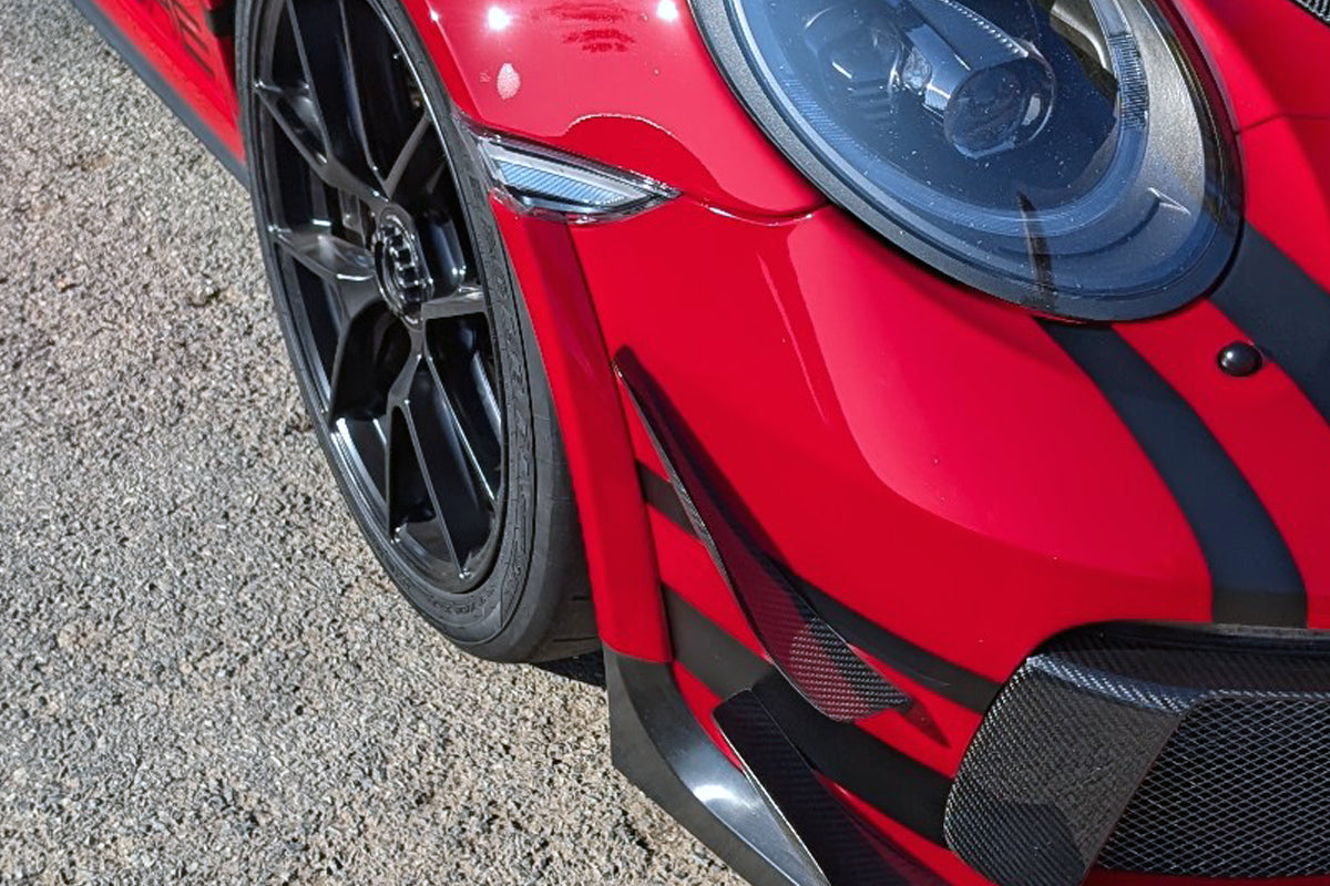 Porsche Bumper Cup Lip Uprights - 911 2018 AP-991-2-18-1