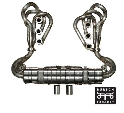 Porsche Bursch GT3-Style Exhaust System - 911 69-89 BX-9159-SS