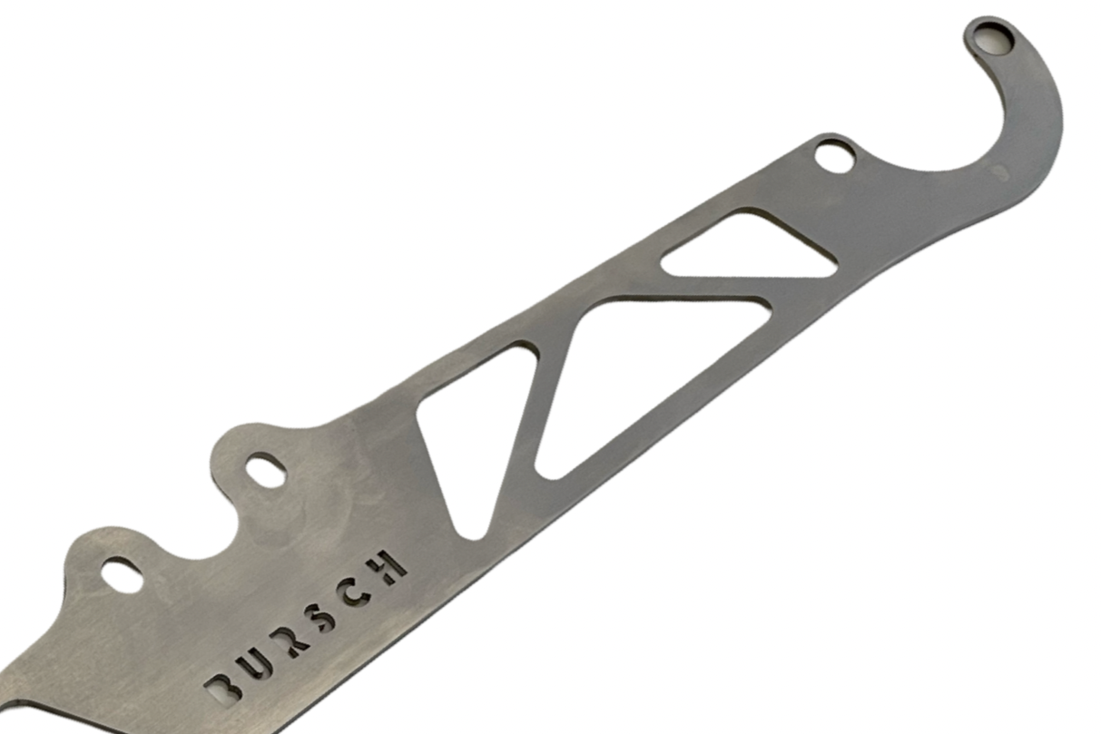 Porsche Bursch Megaphone Muffler Bracket - 911 65-89 BA-7924-SS