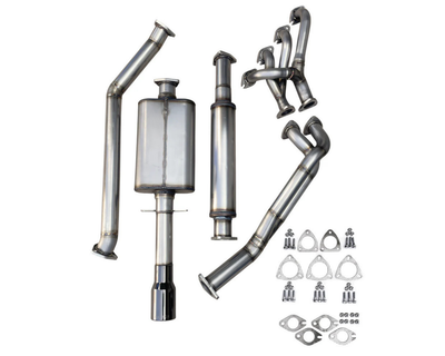 Porsche Bursch Performance Exhaust - Race Use Only - 944 | BX-4407-SS - Sierra Madre Collection
