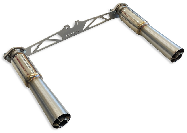 Porsche Bursch Racing 911 Megaphone Set with Silencer BA-7915-SS