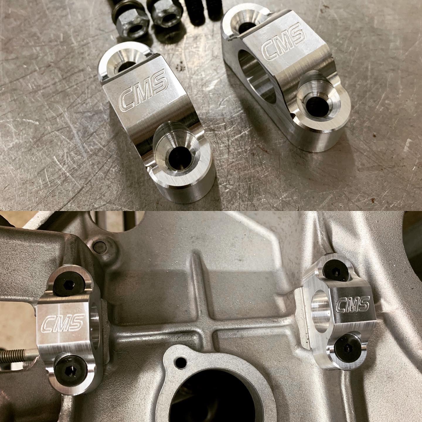 Porsche CMS G50 Clutch Fork Pivot Bosses - 911 87-11 CMS-G50-TOBR