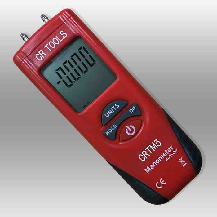 Porsche CR Tools Crankcase AOS Vacuum Measurement Manometer Tool CR-TOOL-CVMT