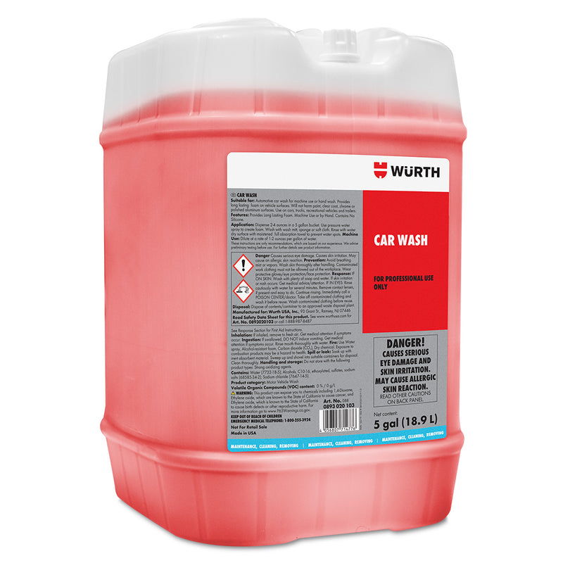 Porsche Car Wash 5 Gallon 0893020103