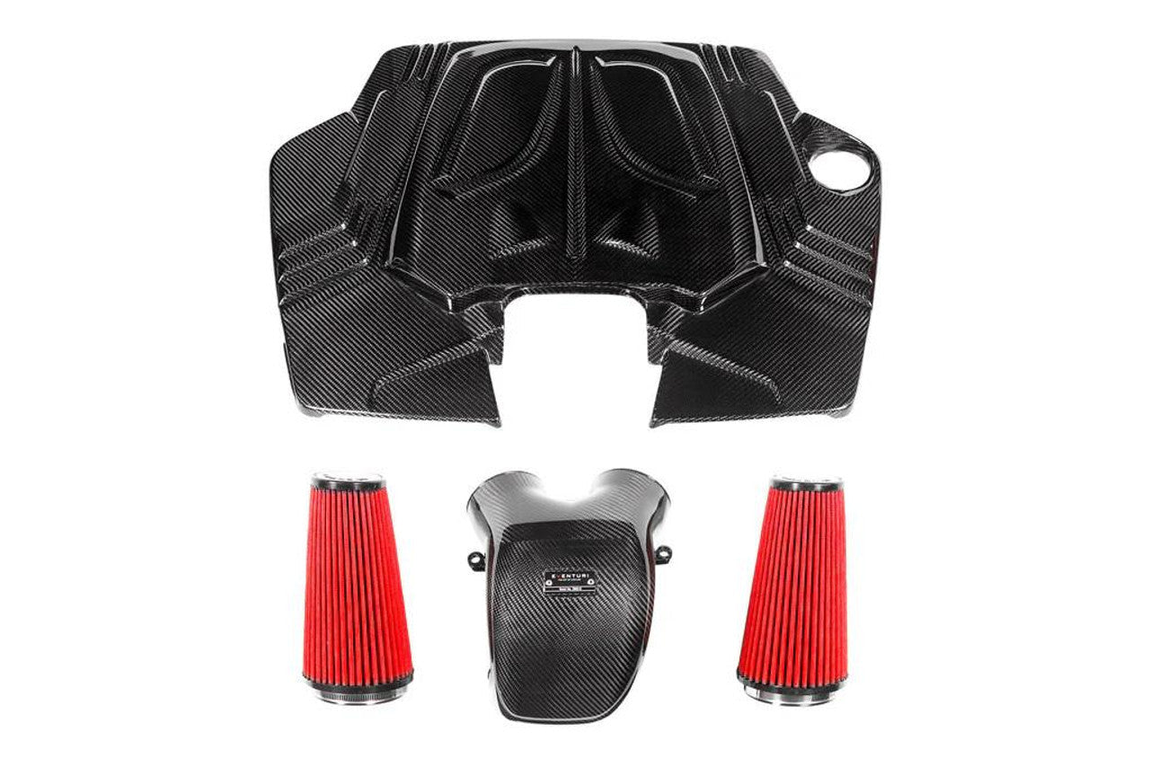 Porsche Carbon Air Intake System - Black - Cayenne | 2019-2025 EVE-CYNV6-CF-INT