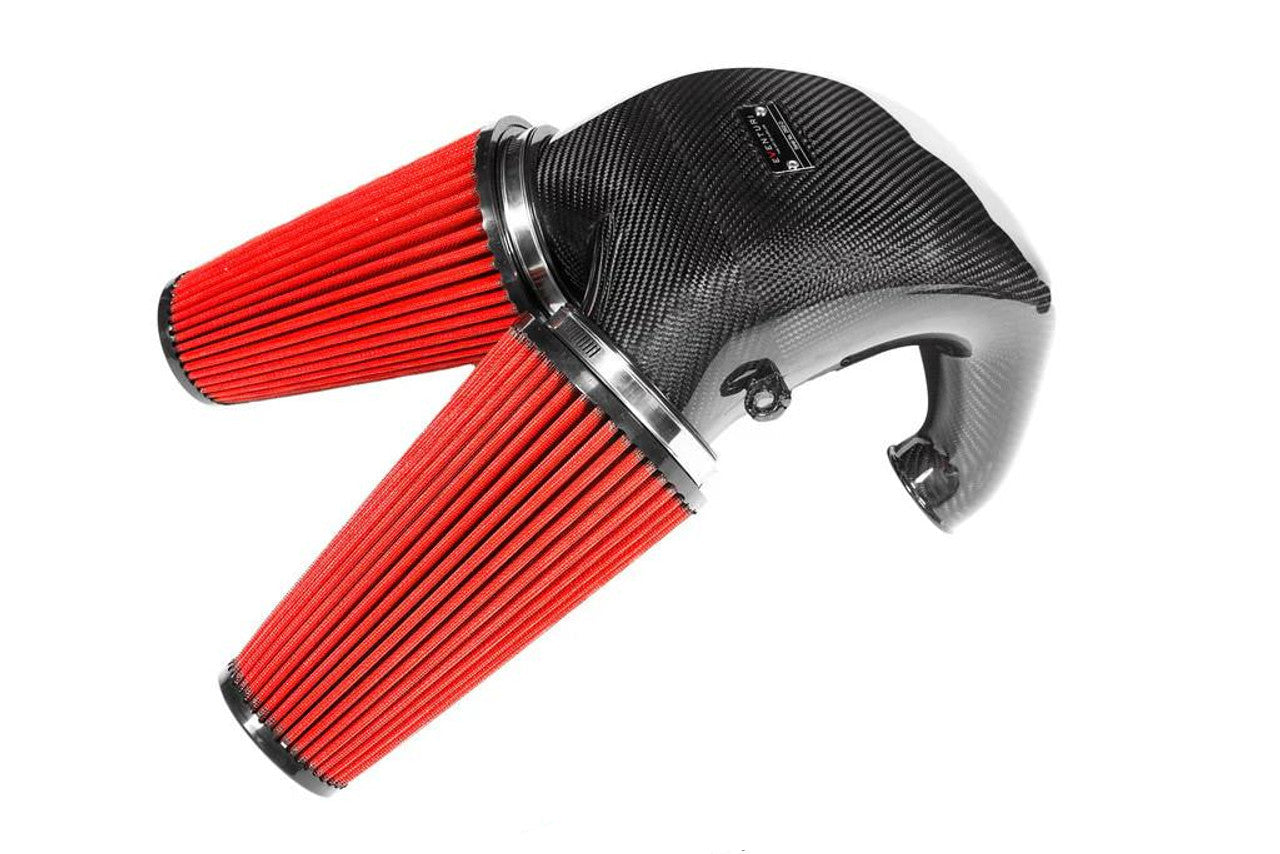 Porsche Carbon Air Intake System - Black - Cayenne | 2019-2025 EVE-CYNV6-CF-INT