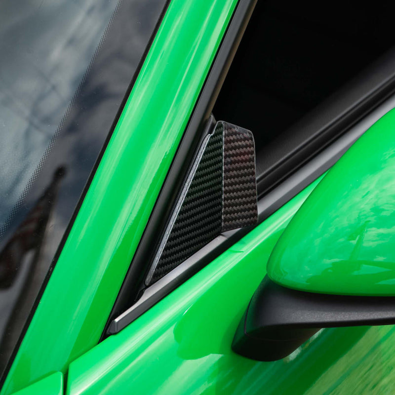 Porsche Carbon Fiber Anti-Wind Buffeting Kit - 911 | 2020-2024 FS-CARBON-ABK
