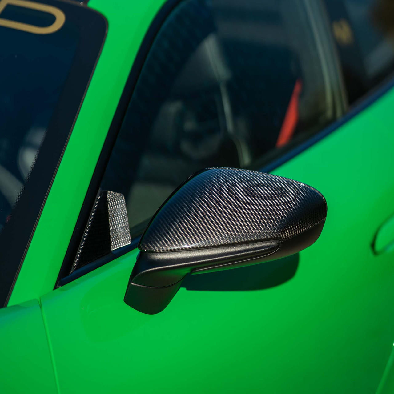 Porsche Carbon Fiber Mirror Covers - 911 | 2020-2024 FS-CF-POR-992MC