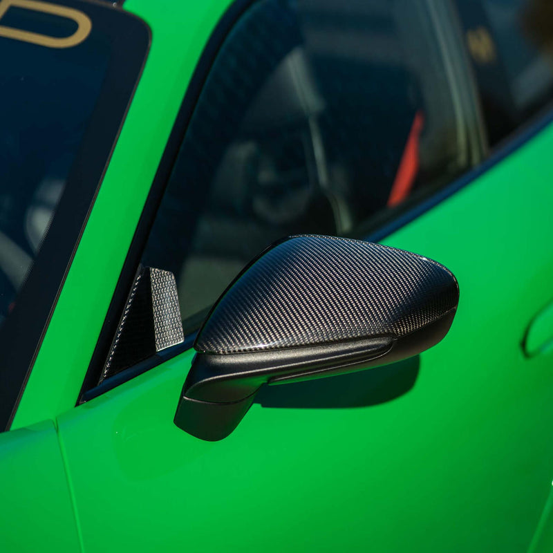 Porsche Carbon Fiber Mirror Covers - 911 | 2020-2024 FS-CF-POR-992MC