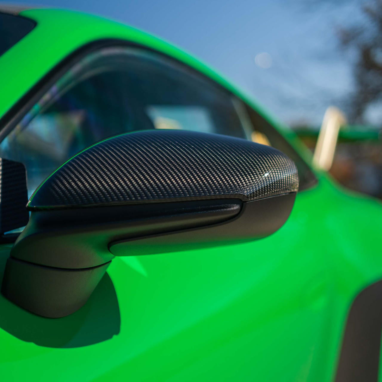 Porsche Carbon Fiber Mirror Covers - 911 | 2020-2024 FS-CF-POR-992MC