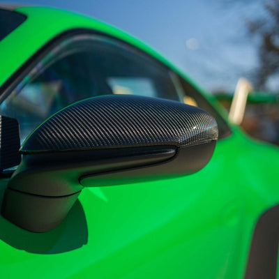 Porsche Carbon Fiber Mirror Covers - 911 | 2020-2024 FS-CF-POR-992MC