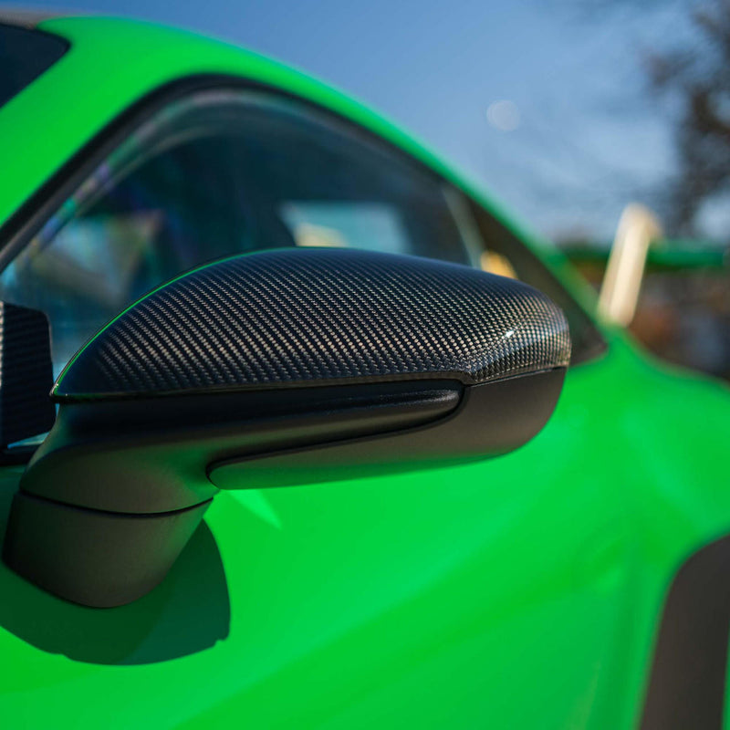 Porsche Carbon Fiber Mirror Covers - 911 | 2020-2024 FS-CF-POR-992MC
