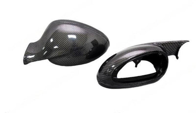 Porsche Carbon Fiber Mirror Housings - Boxster | Cayman | 2017-2025 FS-CF-POR-OMHL