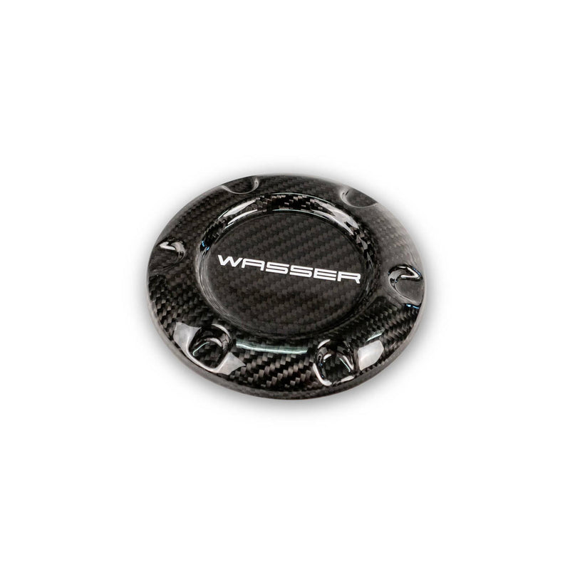 Porsche Carbon Fiber Oil And Water Caps - Cayman | 2014-2023 FS-POR-718-OWC