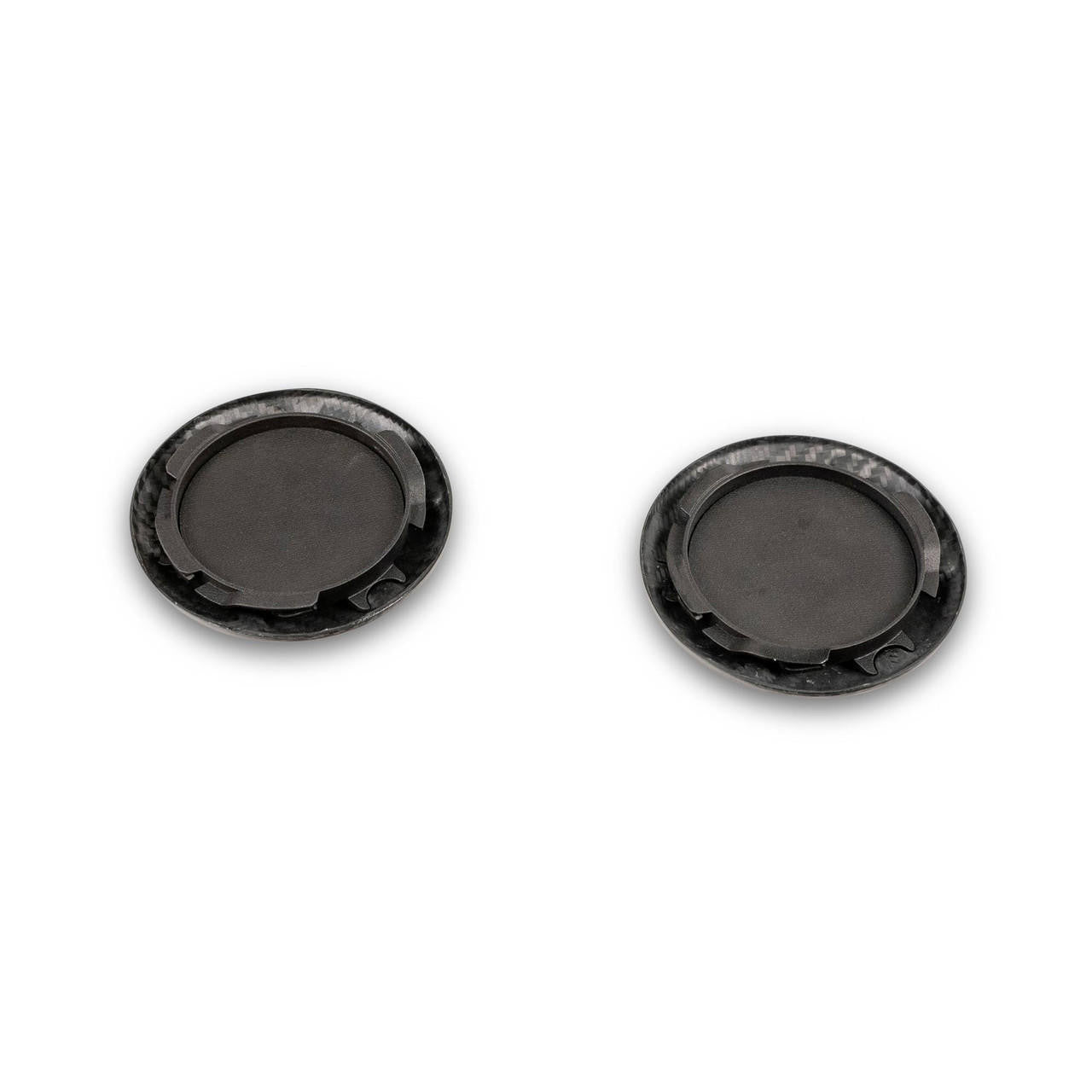 Porsche Carbon Fiber Oil And Water Caps - Cayman | 2014-2023 FS-POR-718-OWC