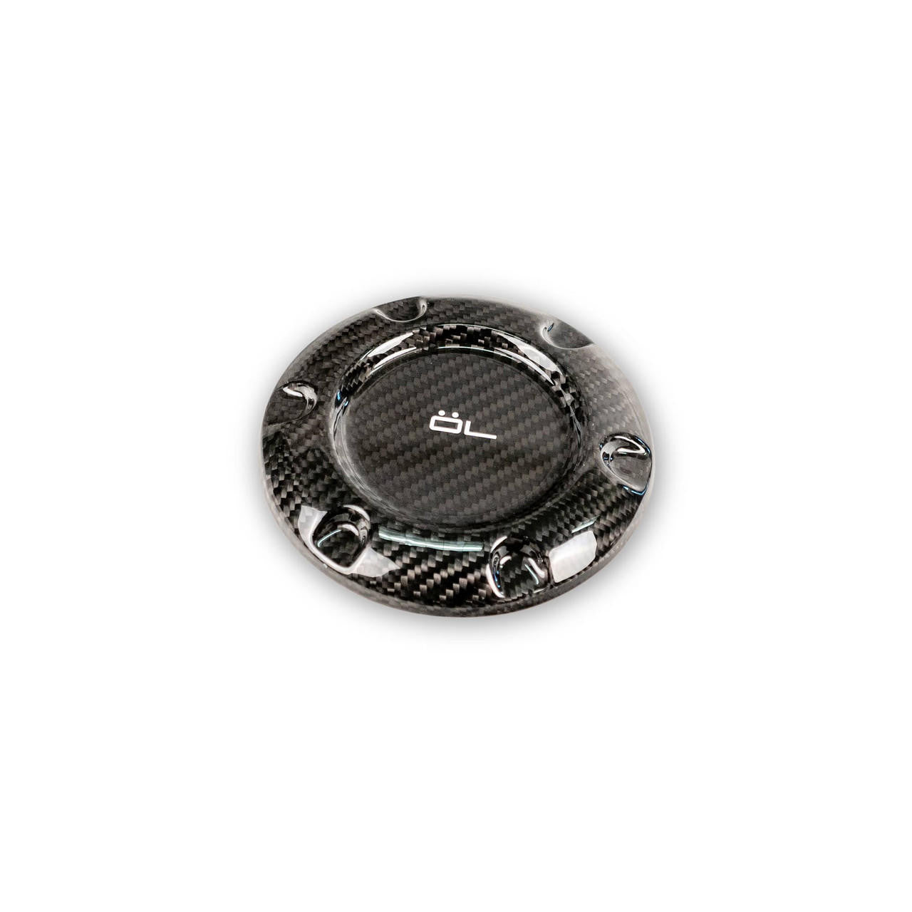 Porsche Carbon Fiber Oil And Water Caps - Cayman | 2014-2023 FS-POR-718-OWC