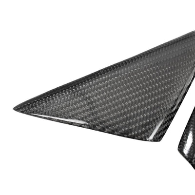 Porsche Carbon Fiber Outer Mirror Triangle Trim - 911 | 2012-2019 FS-CF-POR-DWG