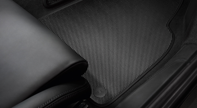 Porsche Carbon Floor Mats - 98204480000 - 981 - 982 13-23 - 991 12-18 98204480000
