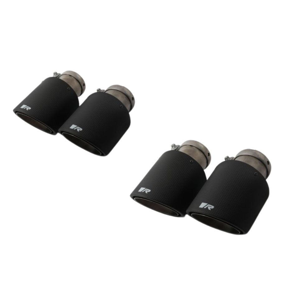 Porsche Carbon Tail Pipe Set 102mm 0046-70CSR