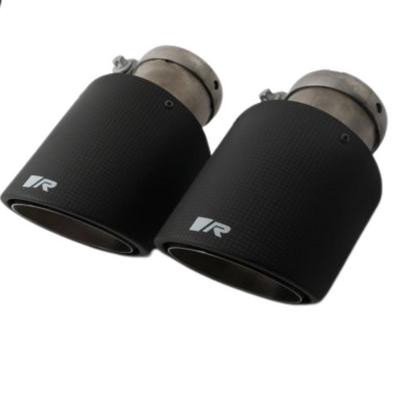 Porsche Carbon Tail Pipe Set 102mm 0046-70CSR