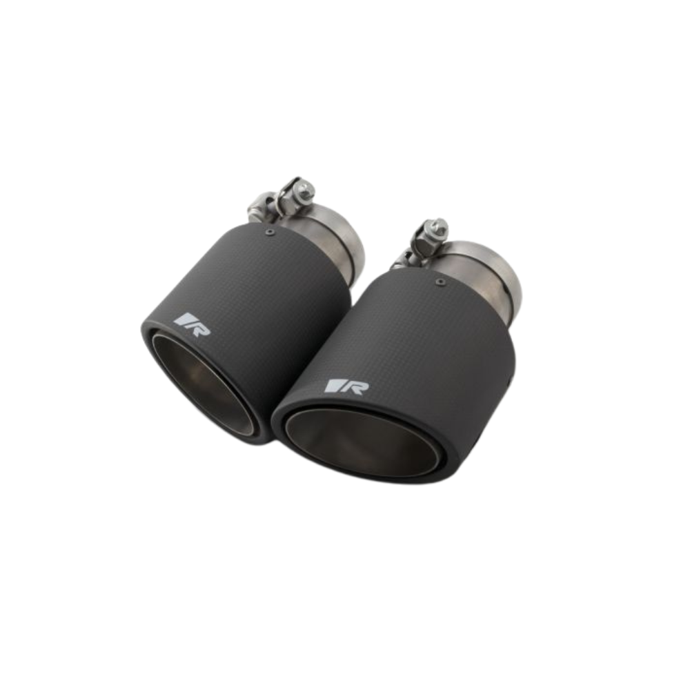 Porsche Carbon Tail Pipe Set 102mm