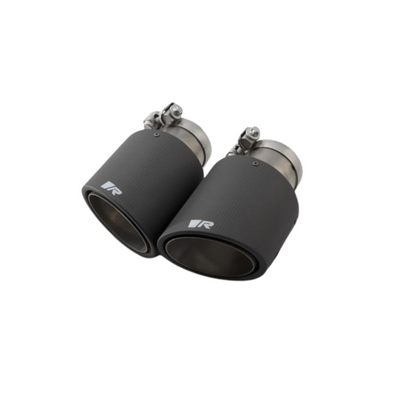 Porsche Carbon Tail Pipe Set 102mm