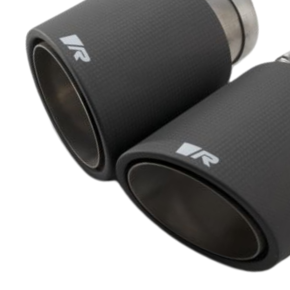 Porsche Carbon Tail Pipe Set 102mm