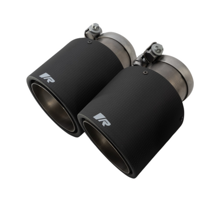 Porsche Carbon Tail Pipe Set 102mm