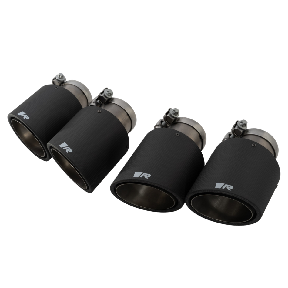 Porsche Carbon Tail Pipe Set 102mm