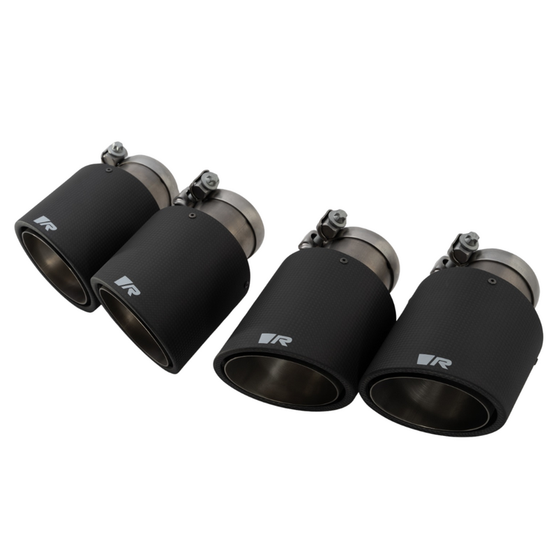 Porsche Carbon Tail Pipe Set 102mm
