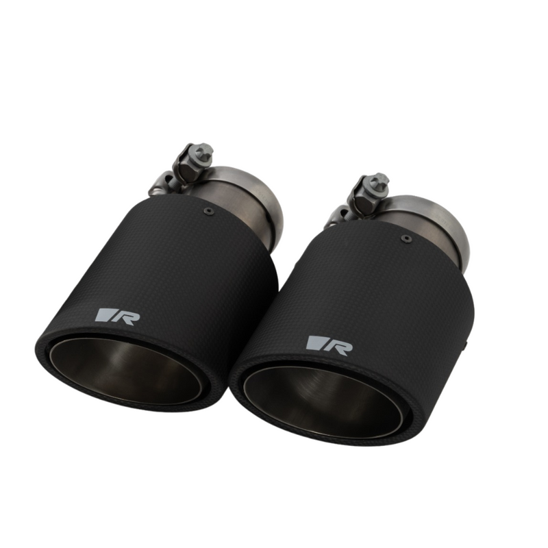 Porsche Carbon Tail Pipe Set 102mm