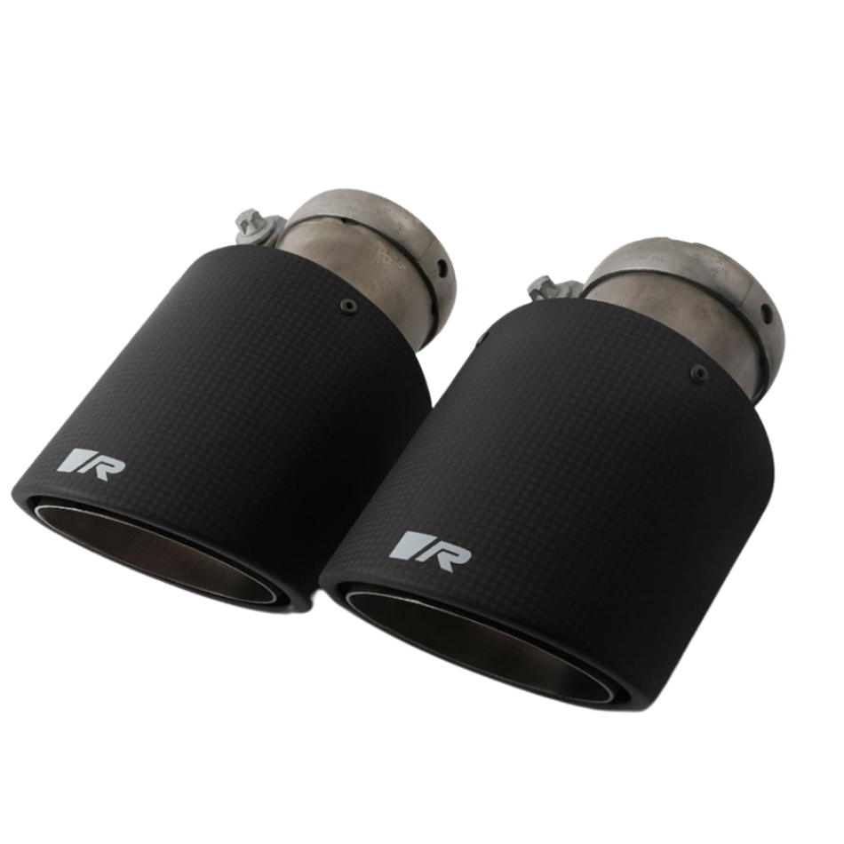 Porsche Carbon Tail Pipe Set 102mm - Cayenne 20-23 0046-70CSRX