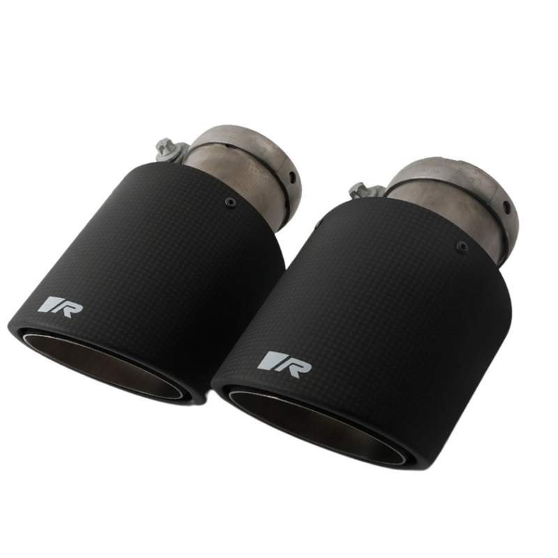 Porsche Carbon Tail Pipe Set 102mm - Cayenne 20-23 0046-70CSRX