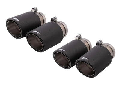 Porsche Carbon Tail Pipe Set 84mm