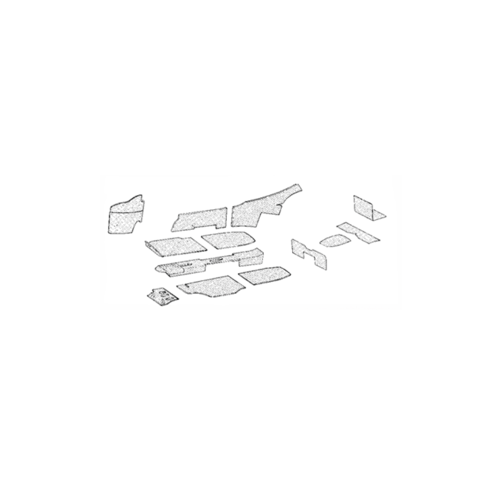 Porsche Carpet Set - 911/930 Targa 74-89 SMC-000-274-01