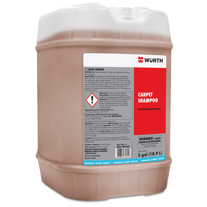 Porsche Carpet Shampoo 5 Gallon 0893200005