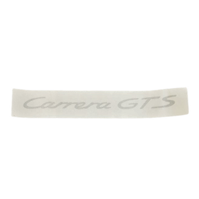 Porsche Carrera GTS Decal Silver - 911 09-12 997-559-443-00
