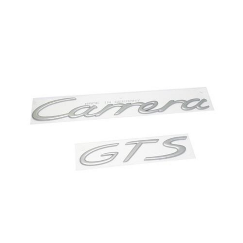 Porsche Carrera GTS Emblem Set Silver - 911 09-12 997-559-037-06