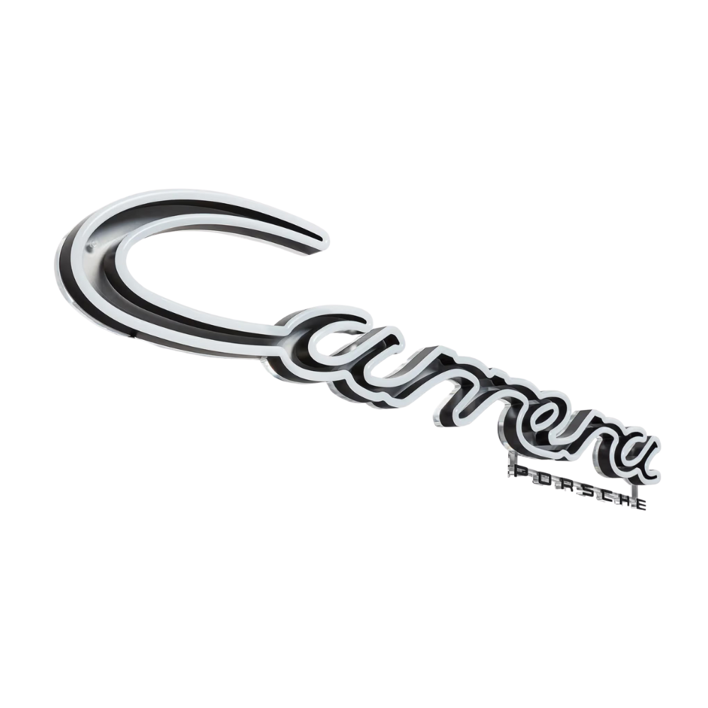 Porsche Carrera Illuminated Lettering