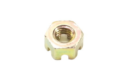 Porsche Castle Nut For Hand Brake Assembly - All 356s/911/912 50-86 900-079-012-03