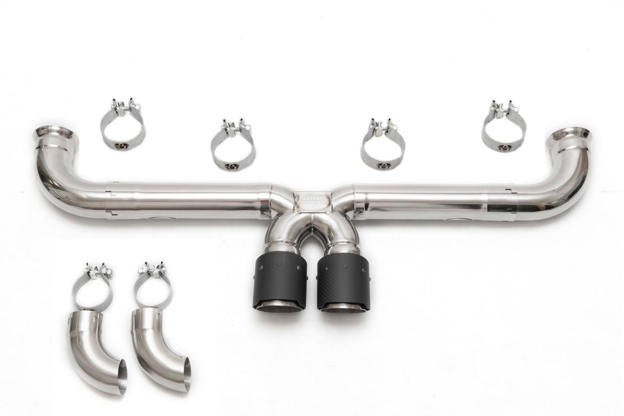 Porsche Catback Competition Race X-Pipe - 911 | 2007-2008 FS-POR-997GT3-CRX-CF