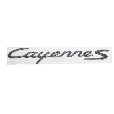 Porsche Cayenne S Logo - Titanium Metallic - Cayenne | 2003-2006