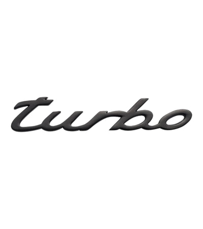 Porsche Cayenne Turbo Black Logo Two Piece Magnet Set