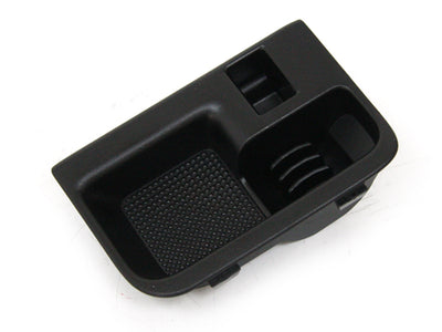 Porsche Center Console Insert Satin Black - 911/Boxster/Cayman 05-13 9975535750201C