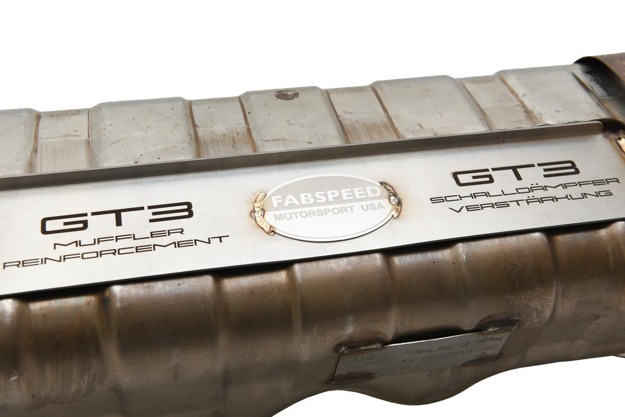 Porsche Center Muffler Reinforcement - 911 | 2007-2019 FS-POR-GT3-MSB