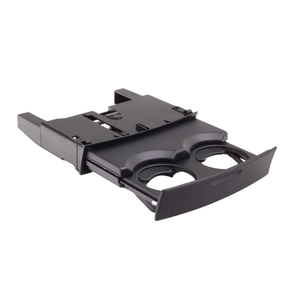 Porsche Centre Console Cup Holder - Black - Cayenne | 2003-2010 95555228603A03