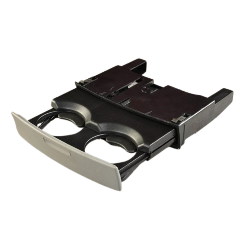 Porsche Centre Console Cup Holder - Steel Grey - Cayenne | 2003-2010 955552286037BA