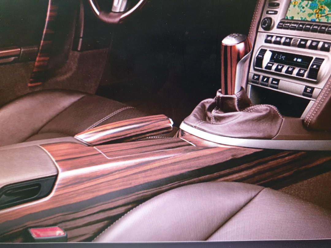 Porsche Centre Console Macassar Cabriolet - 99704480384 - 997 05-12 99704480384