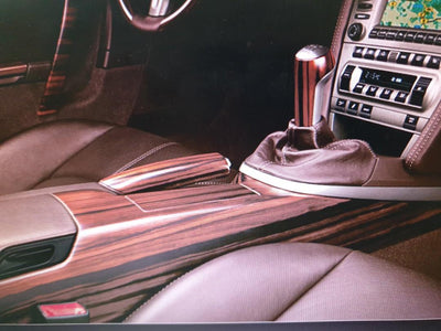 Porsche Centre Console Macassar Cabriolet - 99704480384 - 997 05-12 99704480384